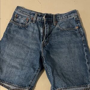Levi's Women's Blue Jean Shorts